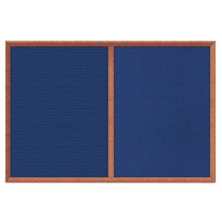United Visual Products Enclosed Corkboard, 1 Door, 60"x36", 4" Fra, UV3424-GOLD-BLACK UV3424-GOLD-BLACK